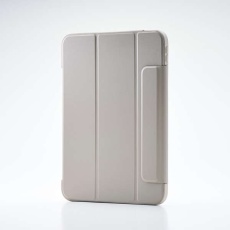 【TB-A25RWVFCGB】iPad(A16) フラップケース 薄型軽量 カラーエッジ 背面クリア
