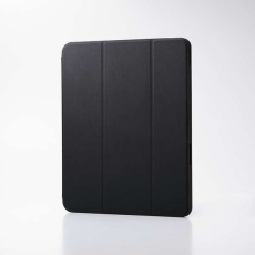 【TB-A25XSABK】13インチiPad Air(M3/M2) フラップケース 衝撃吸収 Pencil収納 スリープ対応