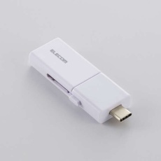 【MF-WSAU3032GWH】スライド式 USB 5Gbps Type-C(TM)/USB-A メモリ