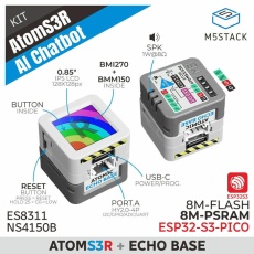 【M5STACK-K147】ATOMS3R AI Chatbotキット(8MB PSRAM)