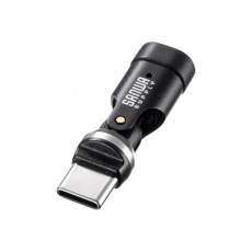 【AD-USB34CCFBK】USB2.0 Type-Cアダプタ(540度回転・240W・ブラック)