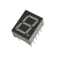 【SM410391N/8】7セグメントLED(Red/0.39 inch/Anode)