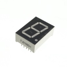 【FJ8106BH】7セグメントLED(Red/0.80 inch/Anode)
