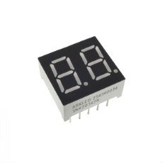 【SN420362N】7セグメントLED(2桁)(Red/0.36 inch/Cathode)