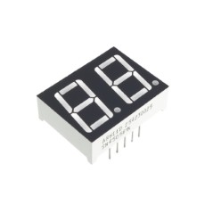 【SN450561N】7セグメントLED(2桁)(Red/0.56 inch/Anode)