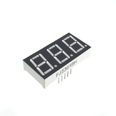 【FJ5361BH】7セグメントLED(3桁)(Red/0.56 inch/Anode)