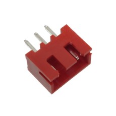 【WAFER-XH254Z-3AH】2.54mmピッチコネクター/ベース型 3極/赤色