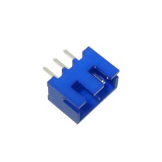 【WAFER-XH254Z-3AL】2.54mmピッチコネクター/ベース型 3極/青色