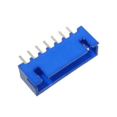 【WAFER-XH254Z-7AL】2.54mmピッチコネクター/ベース型 7極/青色