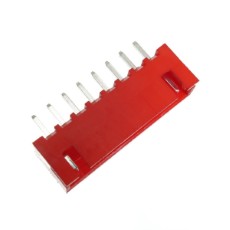 【WAFER-XH254Z-8AH】2.54mmピッチコネクター/ベース型 8極/赤色