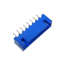 【WAFER-XH254Z-8AL】2.54mmピッチコネクター/ベース型 8極/青色