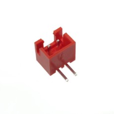 【WAFER-XH254WZ-2AH】2.54mmピッチコネクター/Lベース型 2極/赤色