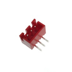 【WAFER-XH254WZ-3AH】2.54mmピッチコネクター/Lベース型 3極/赤色
