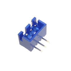 【WAFER-XH254WZ-3AL】2.54mmピッチコネクター/Lベース型 3極/青色