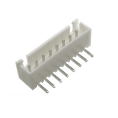 【WAFER-XH254WZ-8A】2.54mmピッチコネクター/Lベース型 8極/白色