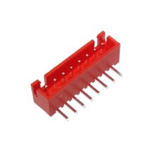 【WAFER-XH254WZ-8AH】2.54mmピッチコネクター/Lベース型 8極/赤色