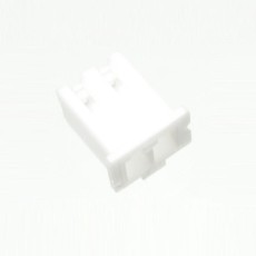 【WAFER-XH254JK-2A】2.54mmピッチコネクター/ハウジング 2極/白色