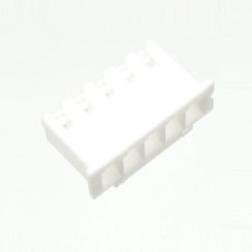 【WAFER-XH254JK-5A】2.54mmピッチコネクター/ハウジング 5極/白色