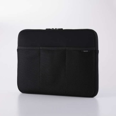 【BM-IB3PT15BK】PC用インナーバッグ/ネオプレン/15.6インチ/3ポケット/ブラック