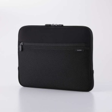 【BM-IBPTNP13BK】PC用インナーバッグ/ネオプレン/13.3インチ/ファスナーポケット/ブラック