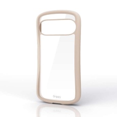 【PM-P252GRPFCBE】Google Pixel 10/Google Pixel 10 Pro/Grippy/フレームカラー/ストラップホールシート付/ベージュ