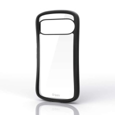 【PM-P252GRPFCBK】Google Pixel 10/Google Pixel 10 Pro/Grippy/フレームカラー/ストラップホールシート付/ブラック