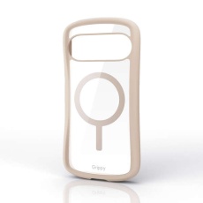 【PM-P252GRPFMBE】Google Pixel 10/Google Pixel 10 Pro/Grippy/フレームカラー/ストラップ/MAGKEEP/ホールシート付/ベージュ