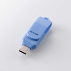 【MF-CEU3128GBU】USBメモリ/USB3.2(Gen1)/Type-C/回転式/128GB/ブラック