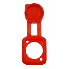 【100-012】ダストキャップ 赤(5個入り)