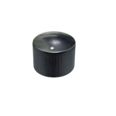 【100-105】プラスチック ノブ 6.4mm 丸型軸 直径:18mm