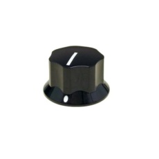 【107-857】プラスチック ノブ 6.4mm 直径:25.3mm