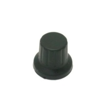 【107-862】ゴム ノブ、6mm、D字型軸 直径:16mm