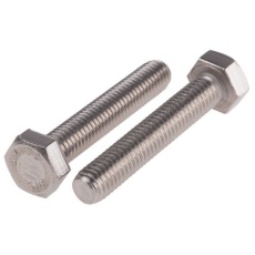 【190-311】六角ボルト M8 x 45.0mm ステンレス(50個入り)