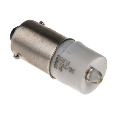 【210-614】表示ランプ 白 定格電圧:28V ac/dc