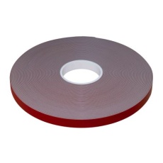 【227-849】両面フォームテープ グレー 幅:19mm 長さ:33m