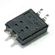【241-257】2 極 ディップスイッチ、スライド、標準偏差、表面実装(5個入り)