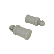 【304-171】基板スペーサ ナイロン66、本体高さ6.4mm、PCB穴径3.2mm