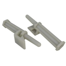 【304-291】基板スペーサ ナイロン66 本体高さ12.7mm PCB穴径4mm