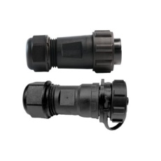 【304-364】メス 、オス 産業用丸形コネクタ、16極、SY29、ケーブルマウント