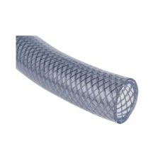 【336-824】フレキシブルチューブ、内径:3mm、PVC、クリア、100m