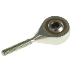 【382-245】ロッド端、内径:2mm、M2x0.4 オス、スチール