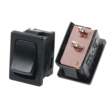 【419-726】ロッカースイッチ、ラッチ、SPST、125V、16 A @ 125 V ac、照光無し、パネルマウント