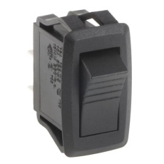 【419-738】ロッカースイッチ、On-Off、SPST、125V、16 A、照光無し、パネルマウント
