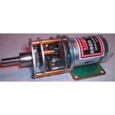 【420-574】ブラシ付きギア DCギヤードモータ 6 → 15 V dc 4 Ncm 1644 rpm