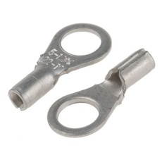 【433-012】丸形圧着端子、22AWG - 16AWG、内径:5.3mm、M5