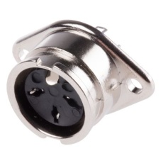 【490-961】DINソケット、メス、シャーシマウント