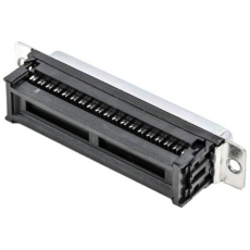 【492-658】D-subコネクタ 37極 メス ケーブルマウント