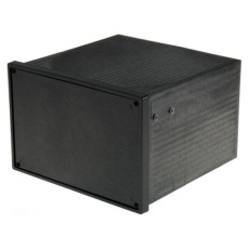 【500-049】ケース 電子機器用 96 x 138 x 144mm ノリル Black