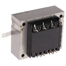 【504-527】基板実装用トランス 一次側:230V ac 二次側:12V ac 定格電力:12VA 出力数:2