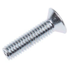 【553-431】皿頭 小ねじ M4 16.0mm スチール(100個入り)